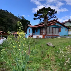  Casa de Férias Aconchegante Casa Serrana Ao Lado Da Igreja Matriz